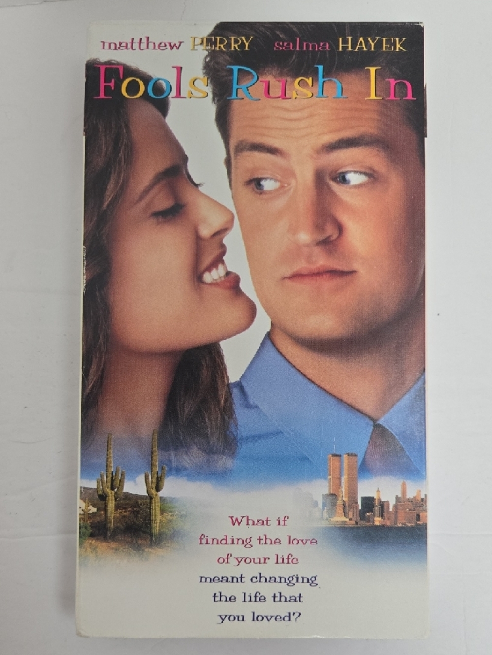 Fools Rush In Movie VHS - Romantic Comedy 1997